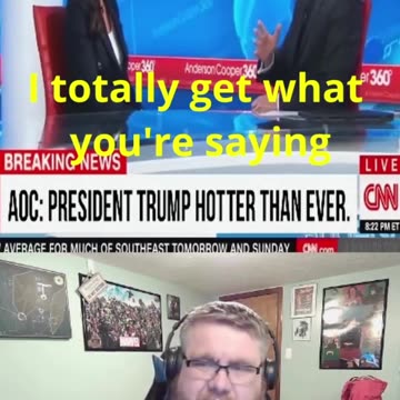 AOC Says President Trump is Hotter Than Ever.