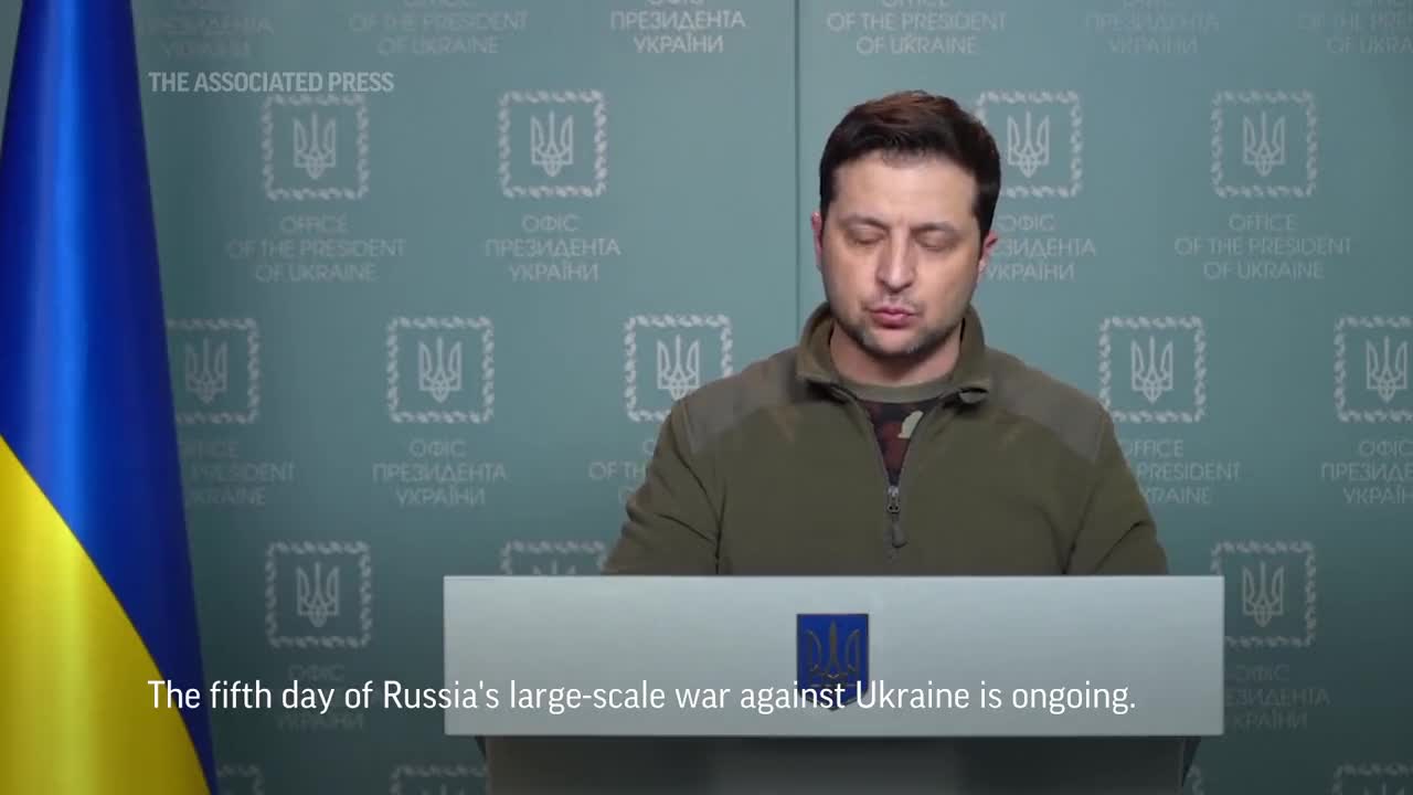 Ukrainian President Zelenskyy Says Prison Inmates May Be Released To Join In The Fight