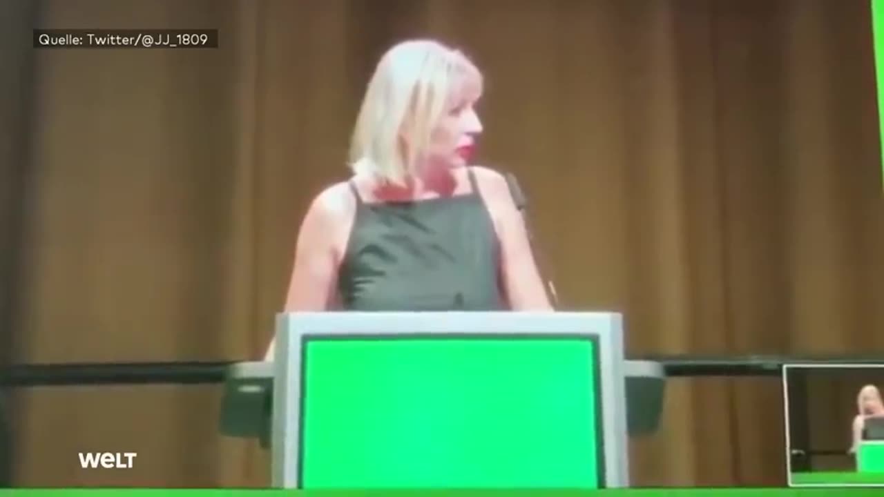 War Baerbock frueher blond?