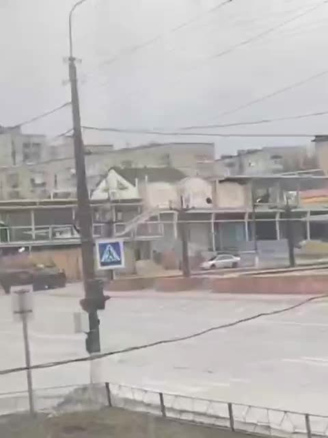 Russian troops entered the city of Grocery