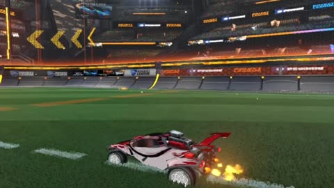 Pinch in high rank rocket league rumble match