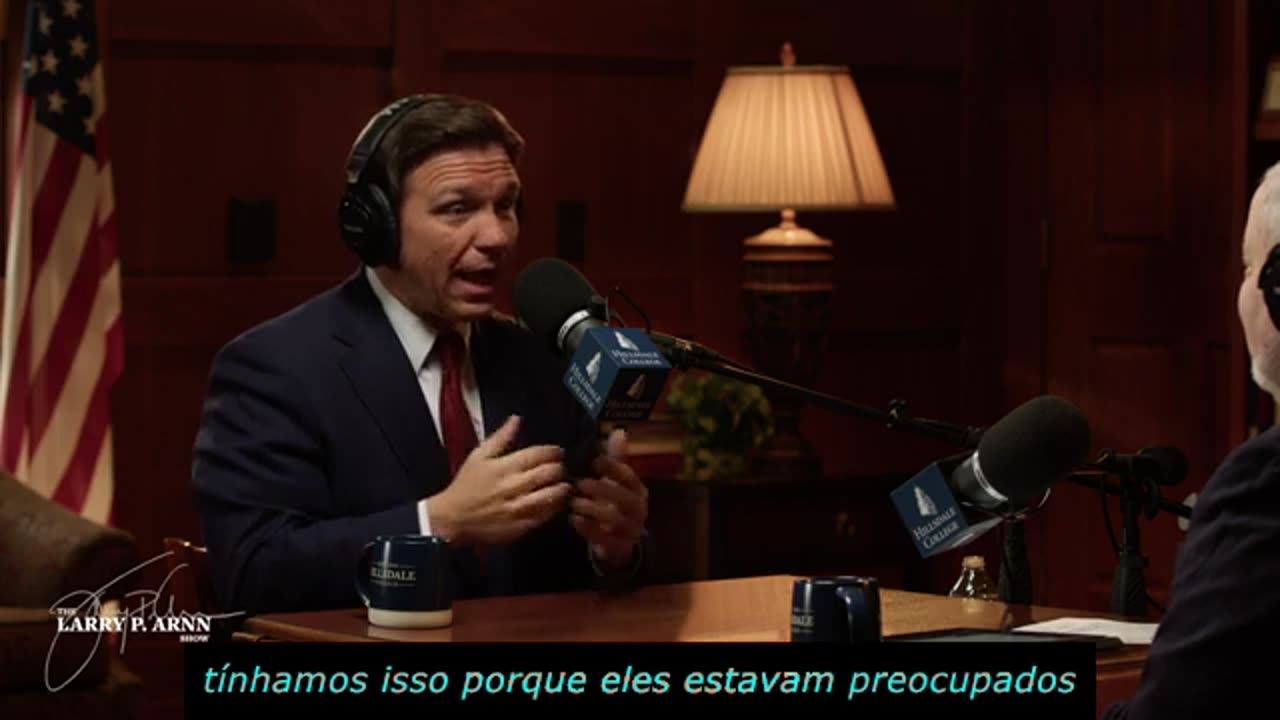 A coragem de ser livre / Ron DeSantis fala com Larry P. Arnn