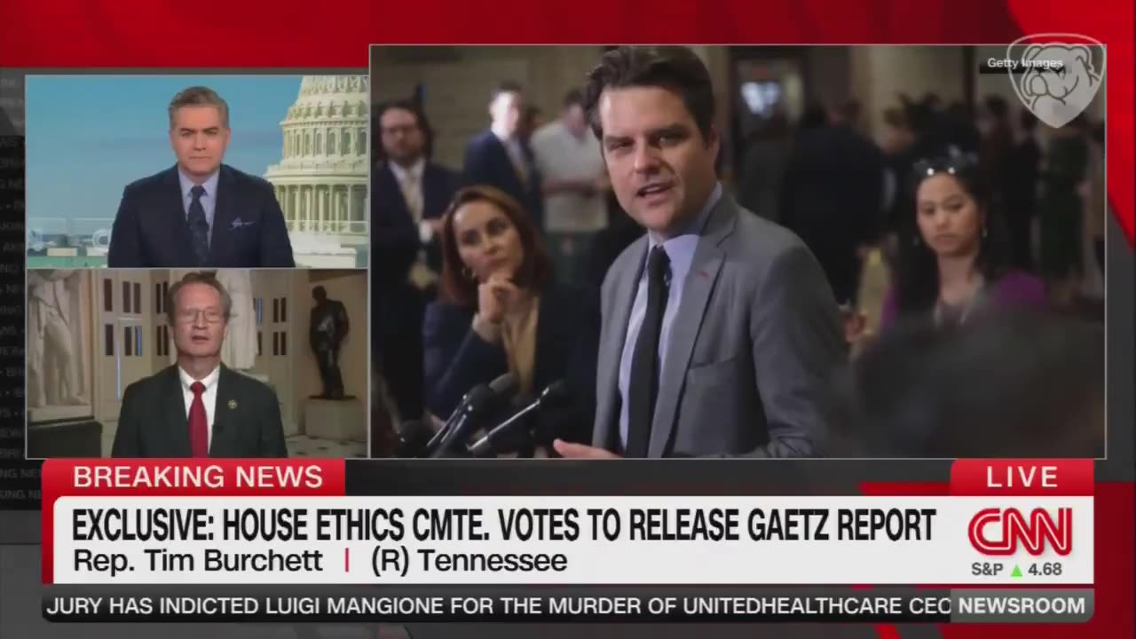 Rep. Tim Burchett reacts to the decision to release the Matt Gaetz Ethics report: