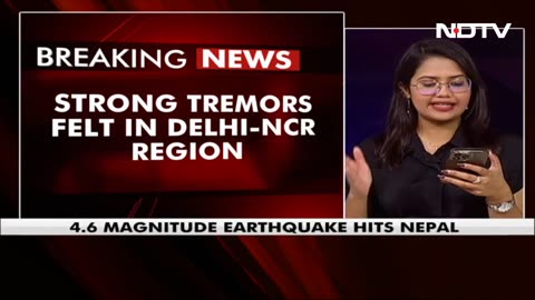 Delhi Earthquake_ Strong Tremors In North India After 6.2 Magnitude Earthquake In Nepal