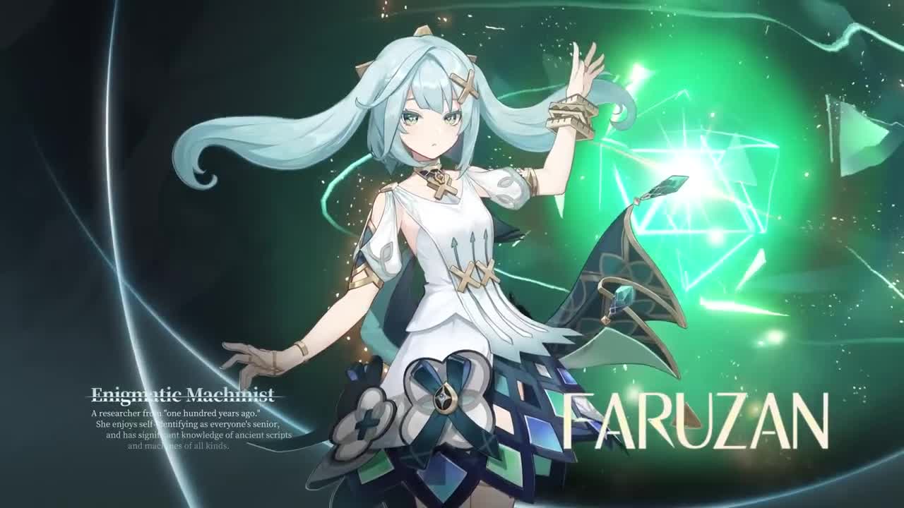 Character Demo - _Faruzan_ Master of Ingenious Devices_ _ Genshin Impact