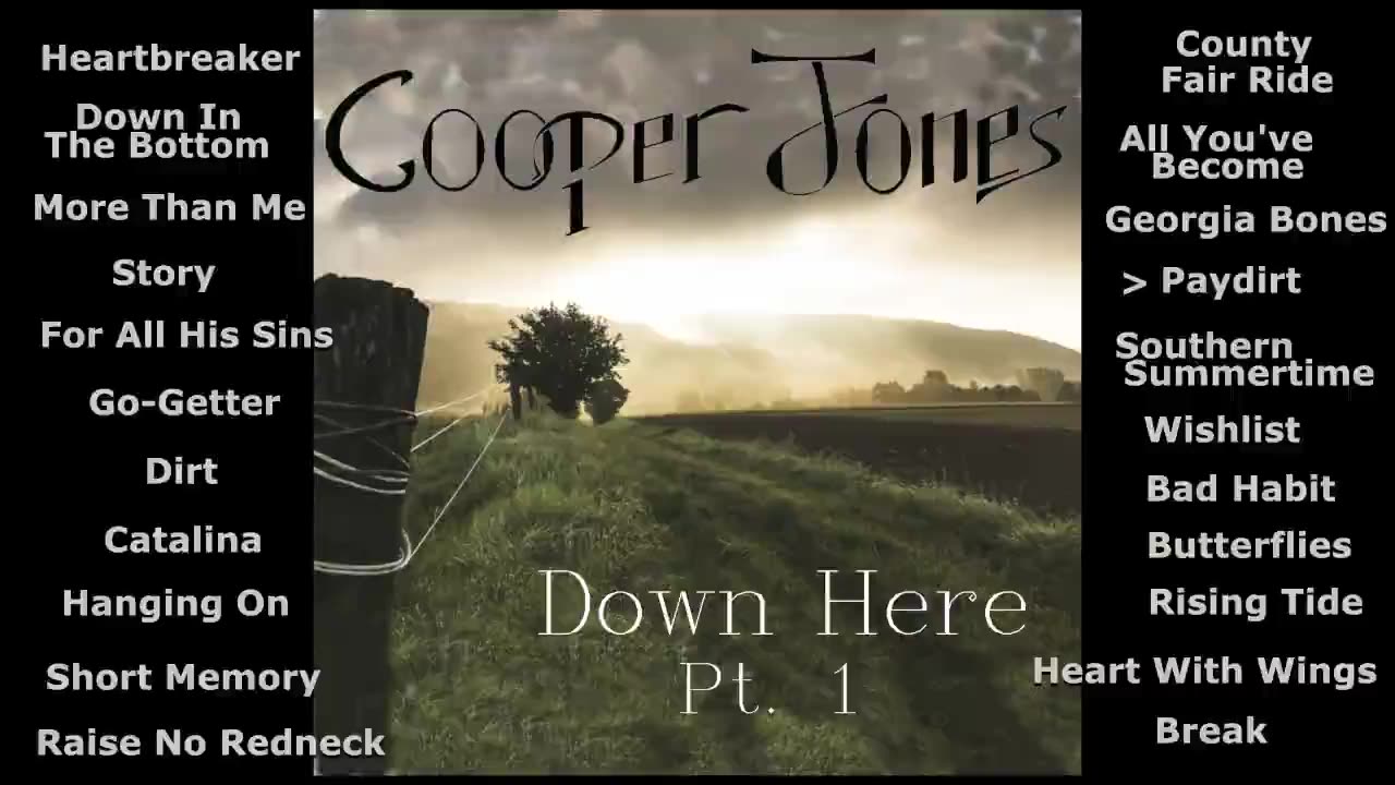 Cooper Jones - Down Here, Pt. 1 Album