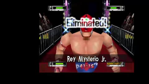 WCW Nitro - Rey Mysterio Ring Run
