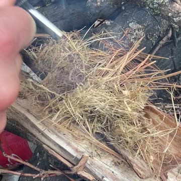 Starting Fire 🔥 Ferro Rod