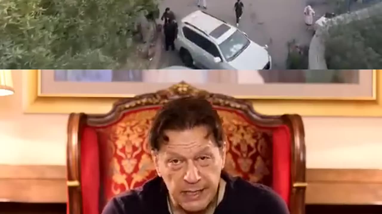 nsane Scenes from Pakistan | Shelling inside Imran Khan's House #shorts