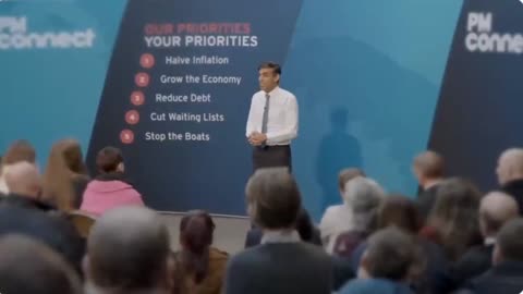 Rishi Sunak has a message for the Brits...🙄
