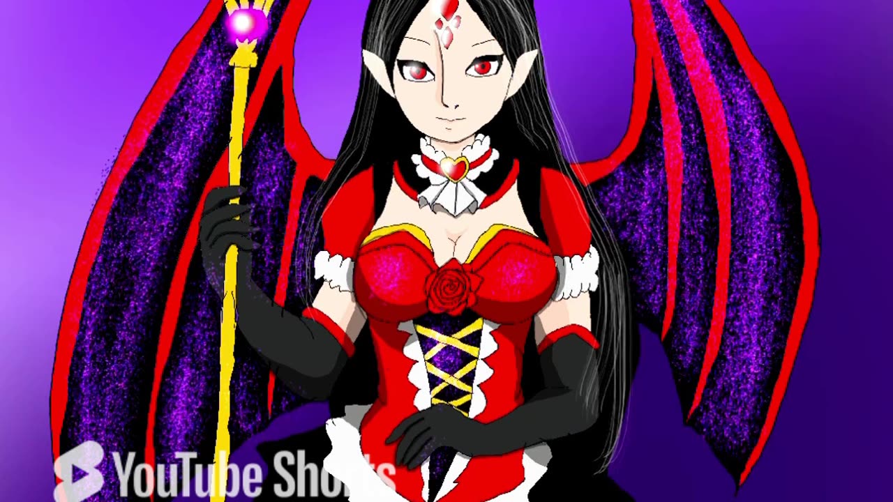 Oc speedpaint nuclear the vampire god