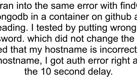 Buffering Timeout Error MongooseError Operation usersinsertOne buffering timed out after 10000ms