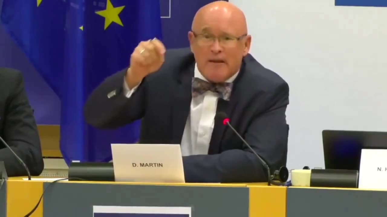 Dr. David Martin Testimony Explains the Corona Premeditated Crime to the EU Parliament