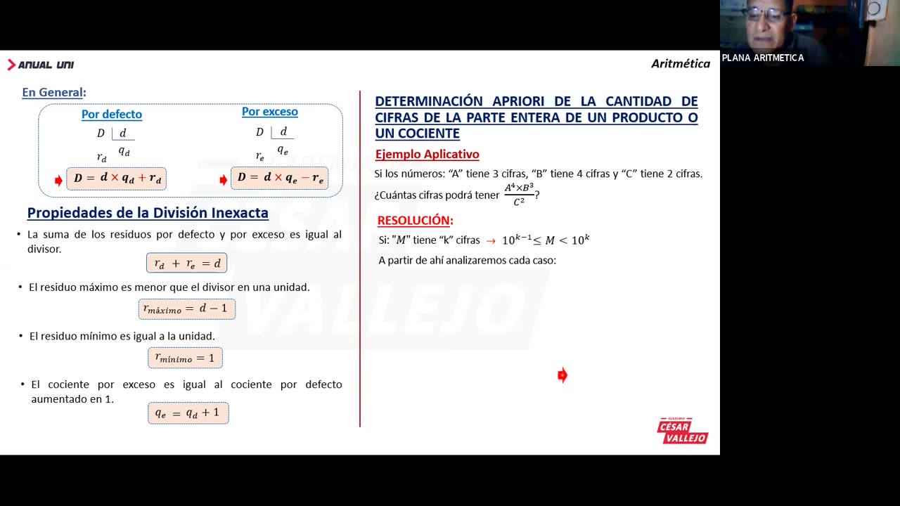 ANUAL VALLEJO 2023 | REFORZAMIENTO 07 | ARITMÉTICA TEORÍA