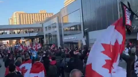 The Bikers Just starting to enter Ottawa for the weekend.