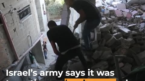 Jenin mosque bombed in Israeli air strike