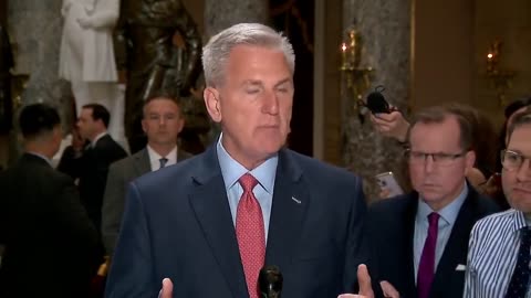 "We cannot continue down this path — but the president waited 97 days," says McCarthy.