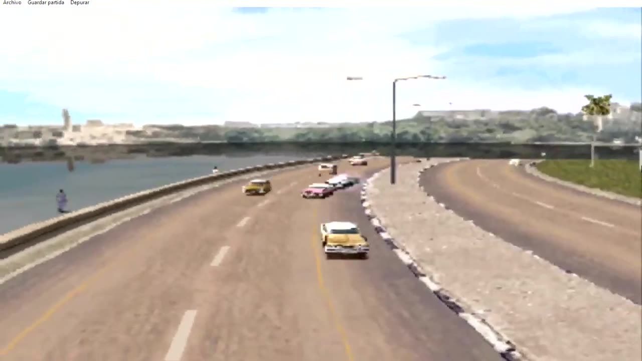 High Speed Action in Havana Cuba in Driver 2 - Part 8