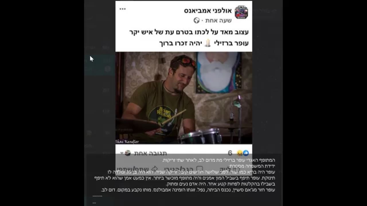 כל מיני אנשים שנפגעו מחיסוני הקורונה בישראל 2021-2023 חלק 1