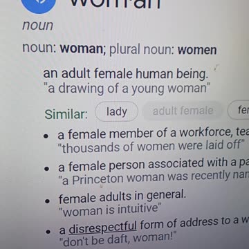 What's a Woman? Definition for The Left That's Confused, Completely Brainwashed or Just Plain Stupid