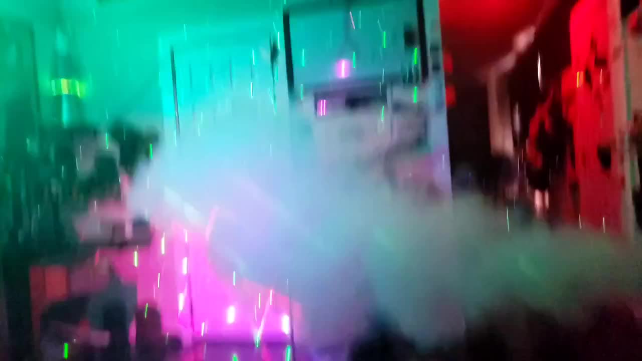 Voice Activated Rave in my Living Room