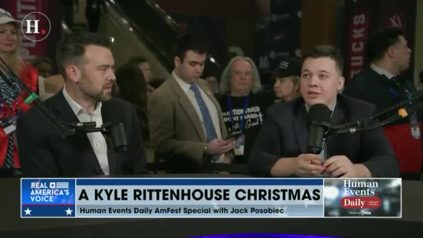 Does Antifa celebrate Christmas? Jack Posobiec and Kyle Rittenhouse weigh in.