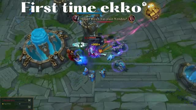 First time EKKO jungle - League of Legends