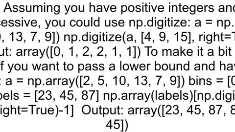 How can I make fastest calculation speed for given condition for numpy array