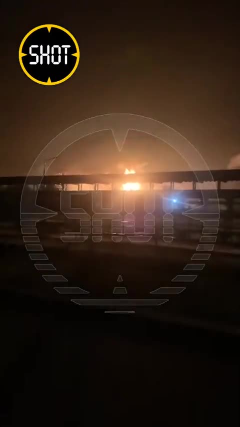 Powerful explosion at the Afipsky refinery in the Krasnodar Territory, could be a drone strike.