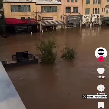 Asheville North Carolina under water…