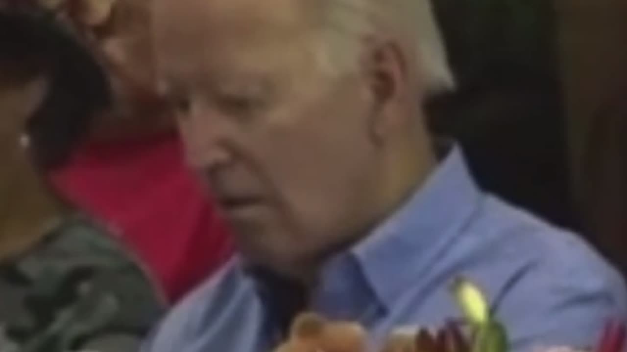 Joe Biden Falls Asleep listening to Survivors in Maui