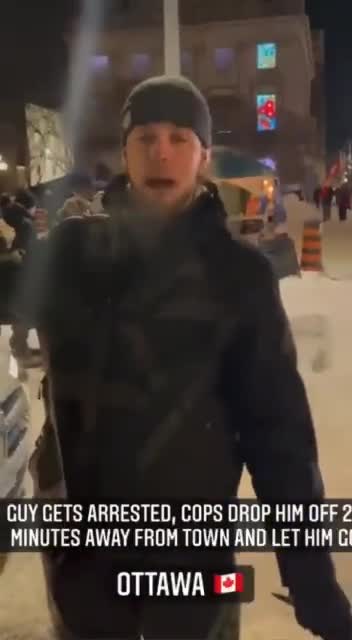 Are Arrests of Ottawa Freedom Protesters Just for Show?