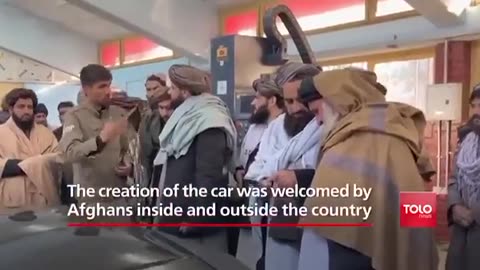 Afghanistan's Taliban has created its own sports car called the Mada 9