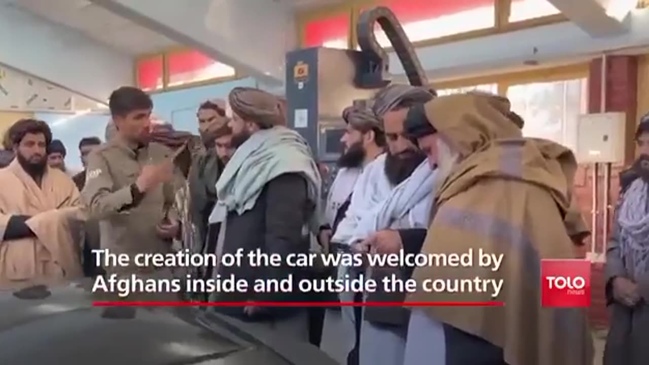 Afghanistan's Taliban has created its own sports car called the Mada 9