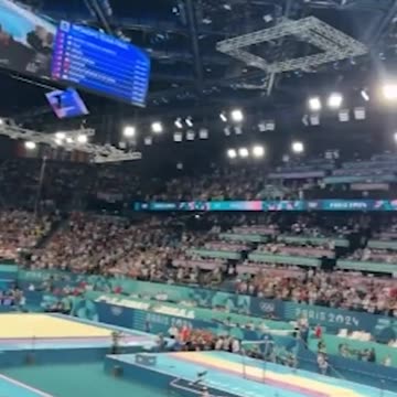 Simone Biles' proud husband shares video of her team winning gold