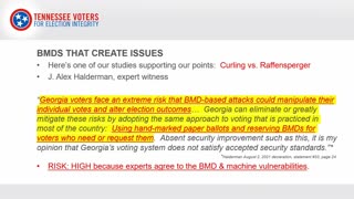 A risk assessment of Williamson County voting machines (25:17)