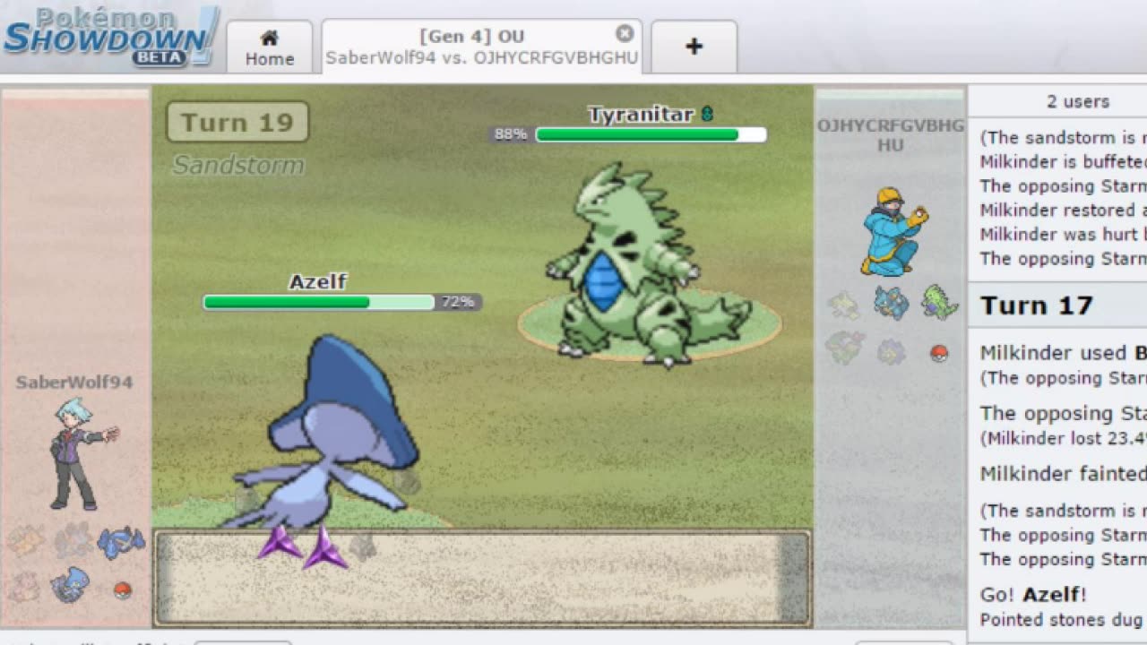 Pokemon Showdown! DPP OU Battles 28-29!