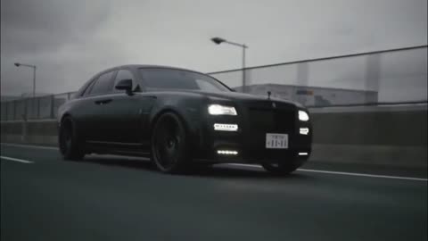 ROLLS ROYAL GHOST BLACK Badge Luxury car