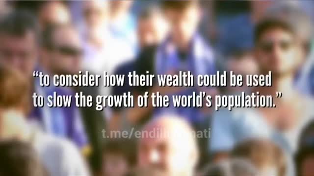 Bill Gates Population Reduction