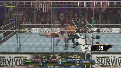 MATCH 36 NEW DAY VS NWO THE WARGAMES WITH COMMENTARY