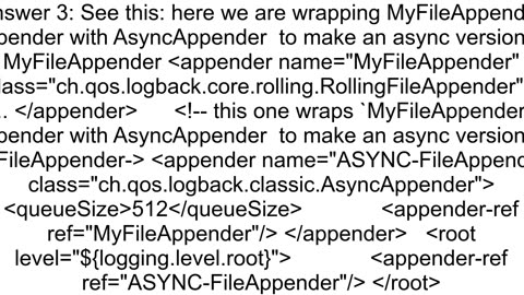 Logback Logging Synchronous or Asynchronous