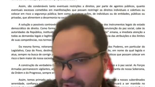 Instruções ao povo Brasileiro