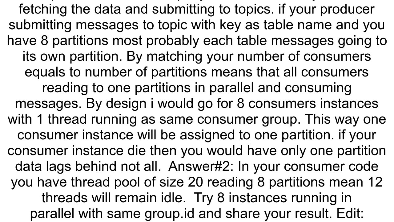 Is this the right Kafka Consumer Config under this Kafka setup