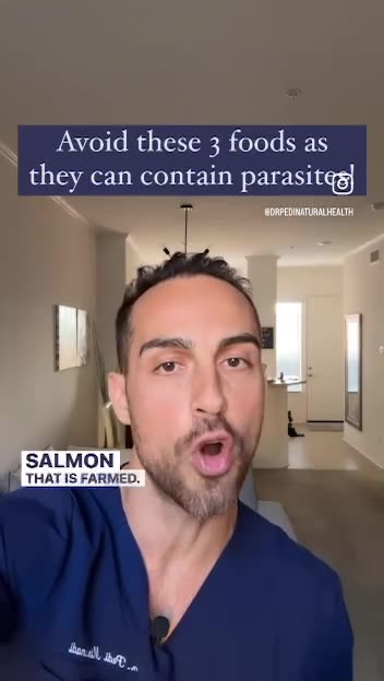 Avoid these three parasite-containing foods