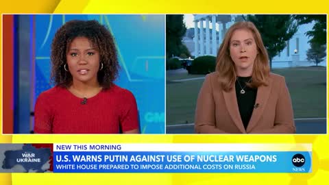 US warns Putin against use of nuclear weapons