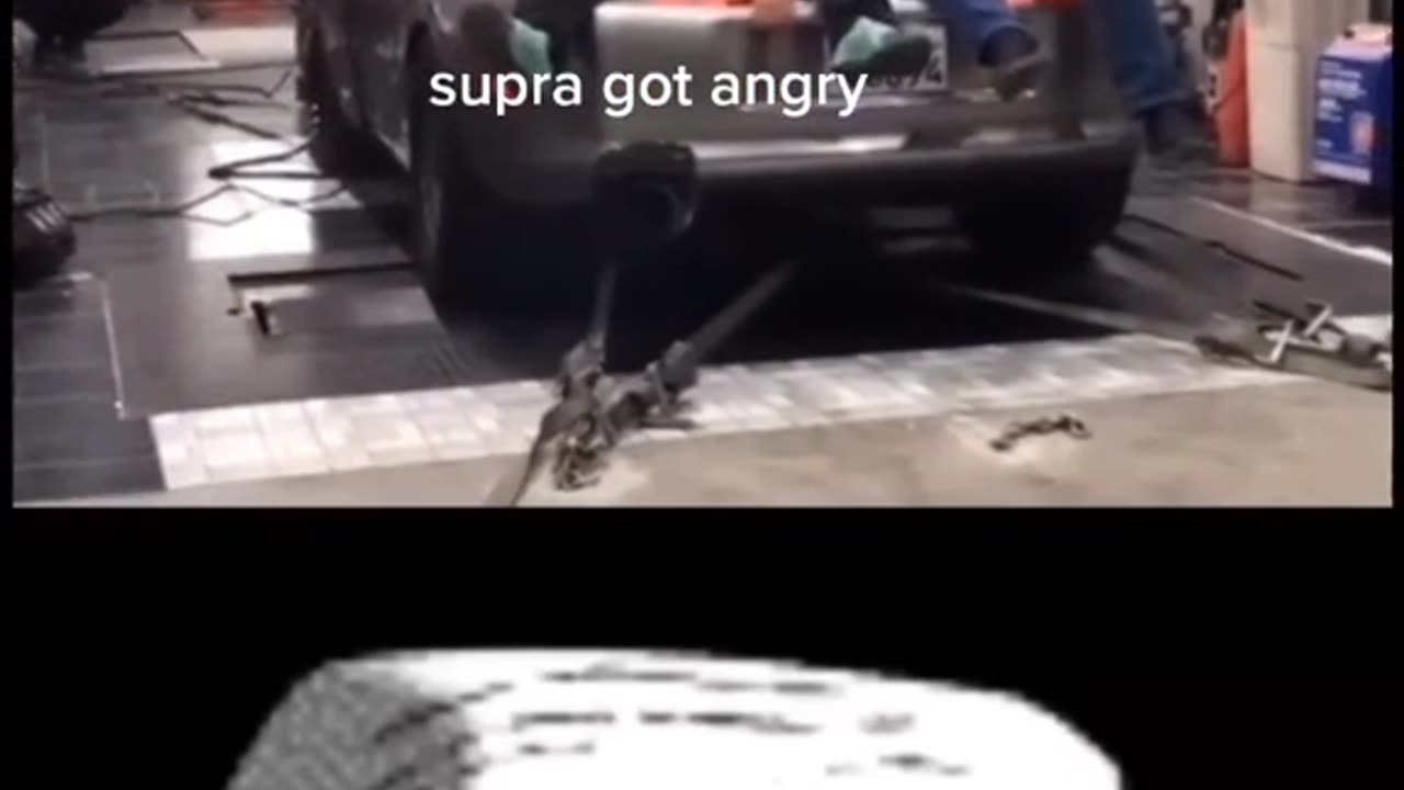 Supra mk4 got angry