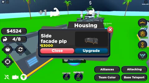 I TRIED NAVY WAR TYCOON ON ROBLOX!!! PART 1