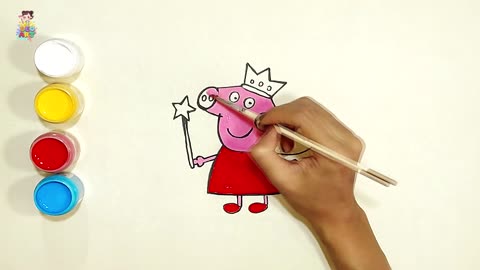 Peppa Pig Painting 🐖