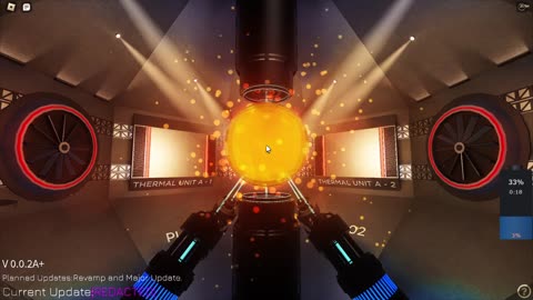 Reactor Core Facility startup and meltdown (using roshade pro)