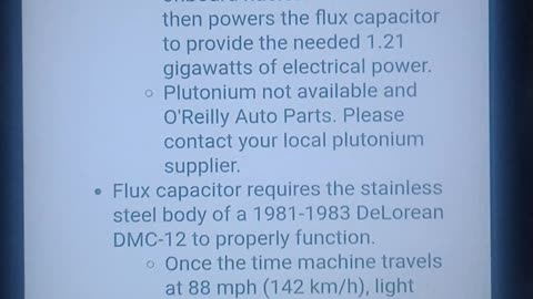 121G "FLUX CAPACITOR" 😎 TIME TRAVEL AT YOUR OWN RISK!